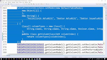 Java Programlama Dersleri 23 - Swing JTable Özellikleri ve Kullanımı