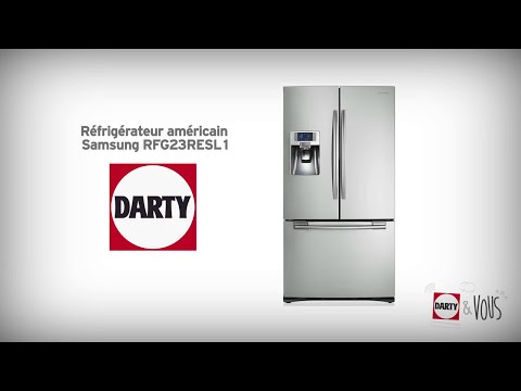Réfrigérateur Samsung RFG23RESL1 - démonstration Darty