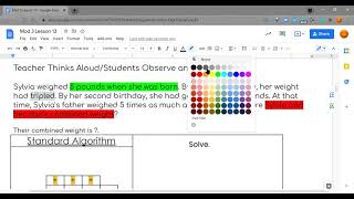 Multi-Step Word Problems ... Mod 3 Lesson 13