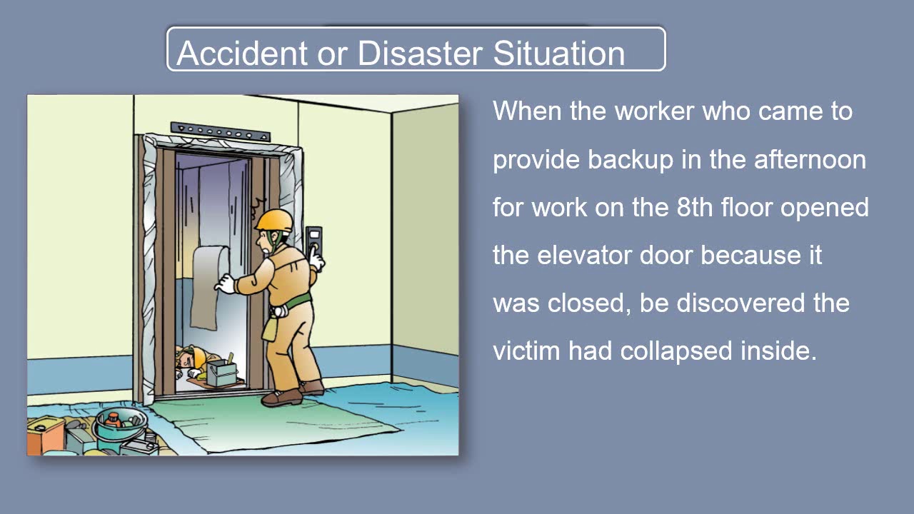 Examples of typical workplace accidents/Others/Organic solvent poisoning during replacement of