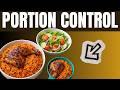 Portion Control | How much to EAT to LOSE WEIGHT Abroad (For Africans Abroad)