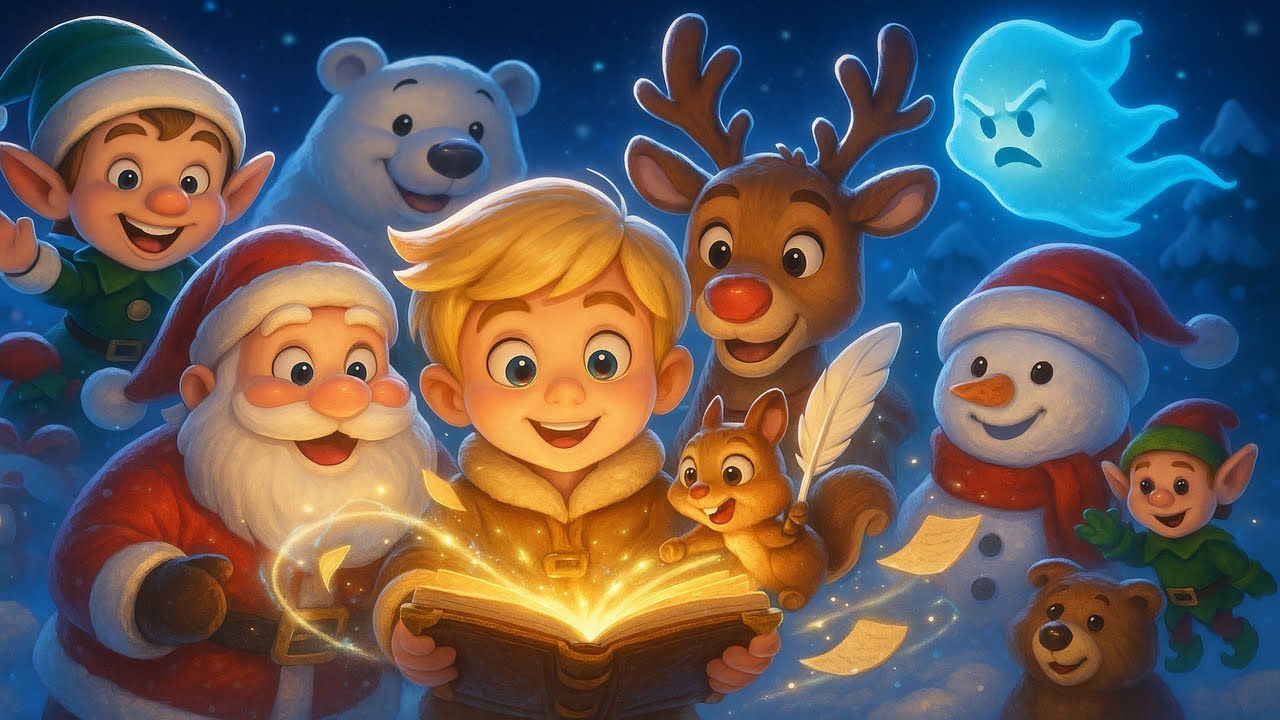 The Reindeer Chronicle Book – Liam & Puffy Restore the Lost Legends ✨