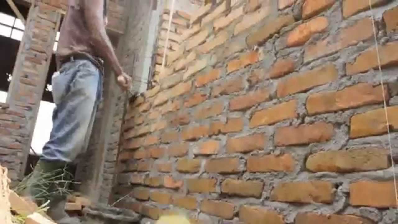 Cara Pemasangan Batu Bata pada Bangunan Rumah YouTube