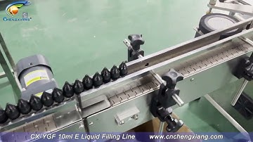 CX-YGF 10ml E-liquid filling line/Dropper bottle filling machine/Automatic E-liquid filling machine