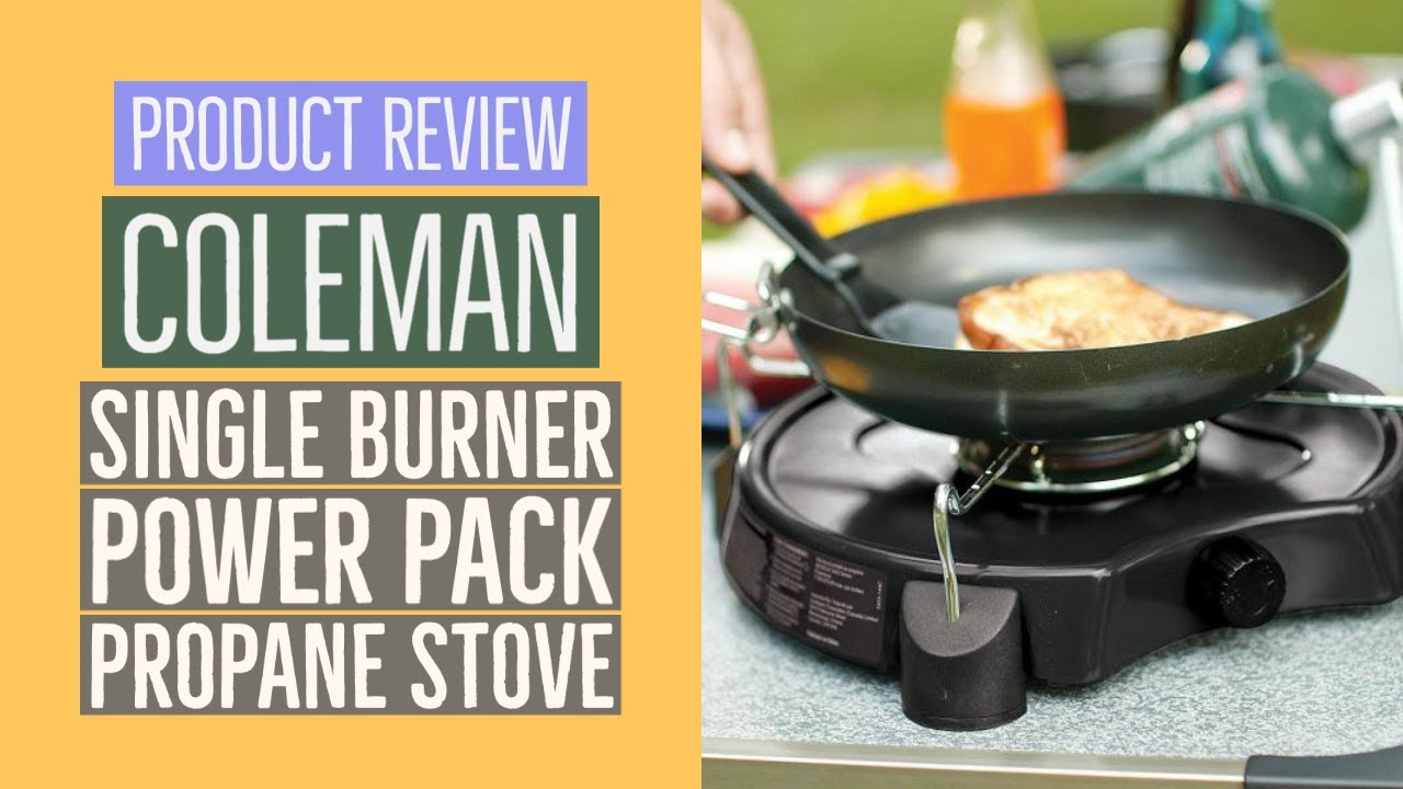 Coleman 1-Burner Powerpak Propane Stove - Hike & Camp