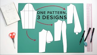 Transform Your Basic Sleeve Pattern: 3 Easy Design Alterations!