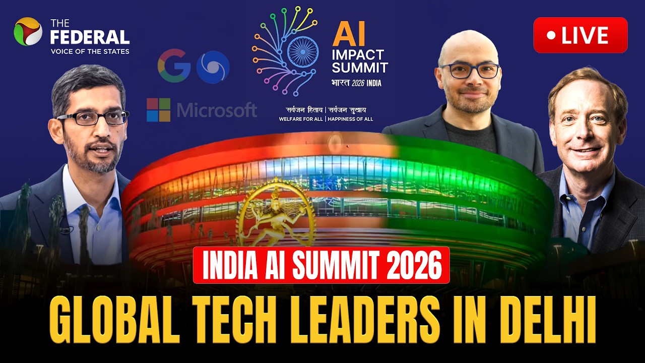 India AI Impact Summit 2026 LIVE | Demis Hassabis, Sundar Pichai, Brad ...