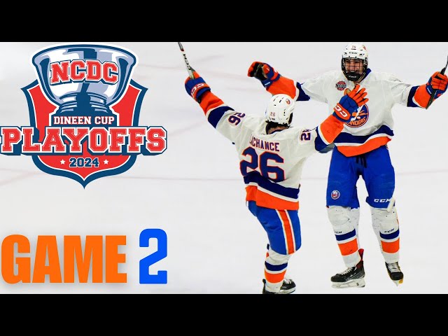 NCDC PLAYOFF HOCKEY !!! WILL THIS GAME END THERE SEASON????? class=