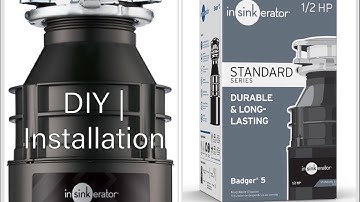 InSinkErator Badger 5 Garbage Disposal  Installation | DIY