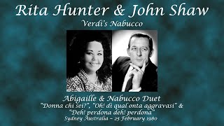 Rita Hunter John Shaw Abigaille Nabucco Duet