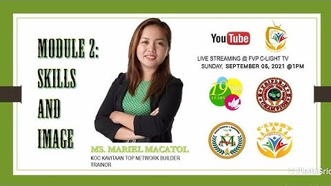 C-LIGHT OF TRIPLE P TRAINING: MODULE 2:SKILLS AND IMAGE