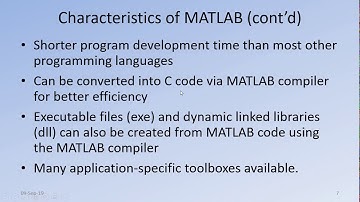 01 Introduction to Matlab