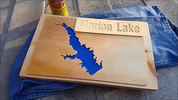 Lake Map - A CNC Project