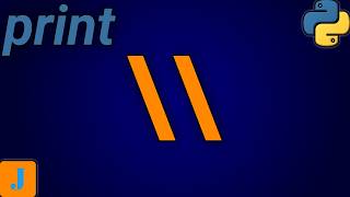 How To Print Double Backslash In Python