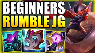 HOW TO PLAY RUMBLE JUNGLE & CARRY GAMES FOR BEGINNERS IN S14! - Gameplay Guide League of Legends