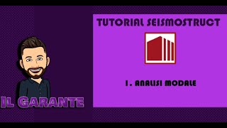 1. Modal Analysis - SeismoStruct