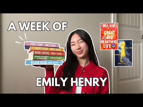 reading emily henry for a week ☀️📚💛 [spoiler-free]