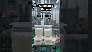 How Biryani is Made on a Massive Scale 🍗 | Automated Food Factory #shorts