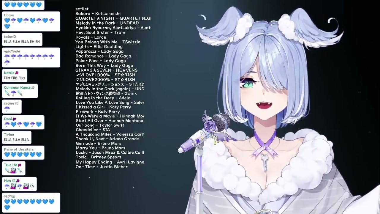 Umbrella Rihanna ft. JayZ / Elira Karaoke / [ NIJISANJI EN Elira