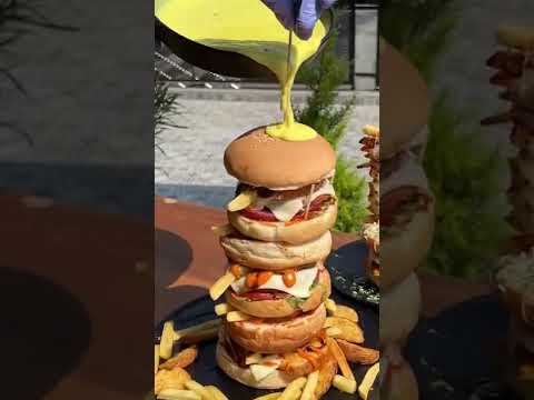 Cheesy 🧀 TALL Burger Review | Food Adda Bangalore Restaurant Review 🔥🔥🔥| So Saute