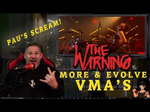 Rock Singer reacts to The Warning - VMA Performance - MORE and EVOLVE