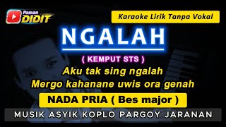 NGALAH - Karaoke Nada PRIA / COWOK ( KEMPUT STS ) Koplo Jaranan (Ngancani Wong Sing Salah) MALE KEY