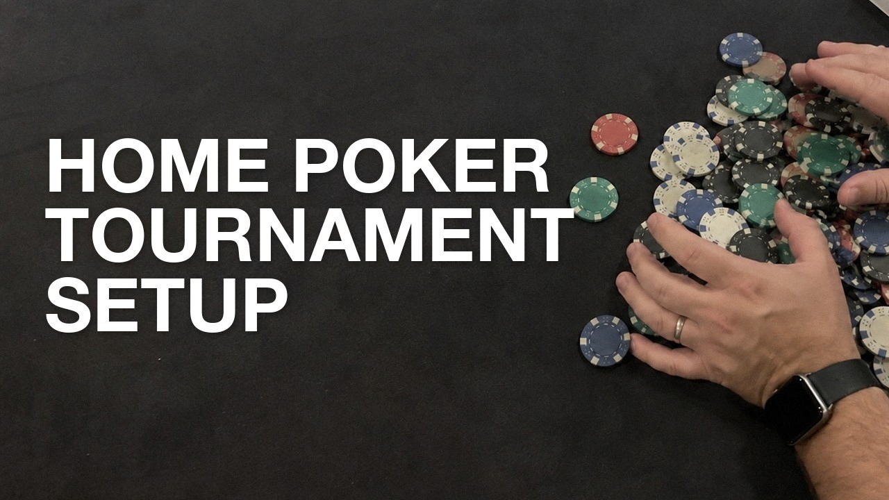 How to Host a Home Poker Tournament (Exact Stack, Blinds & Payouts)
