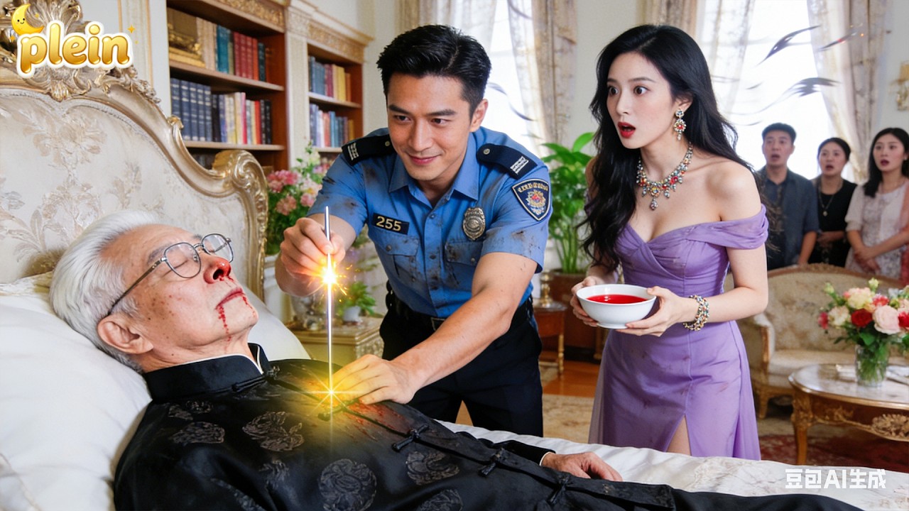 Un garde pauvre réveille le PDG comateux avec une aiguille, révélant qu'il est un médecin caché.