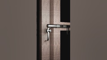 Simple Gate Lock Hack, Automatic door Latch