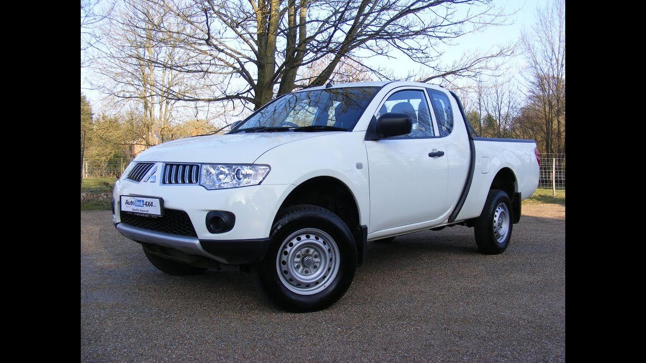 12 Mitsubishi L0 2 5 Did Club Cab 4 Work Long Bed Pick Up For Sale In Tonbridge Kent Youtube