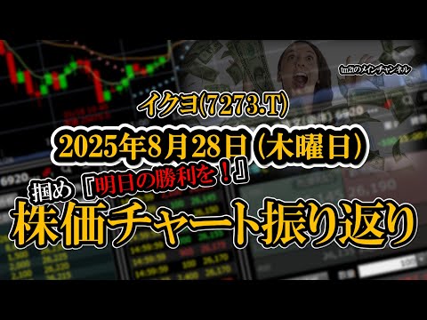 株価チャート振り返りで明日の勝利を！（イクヨ：7273）