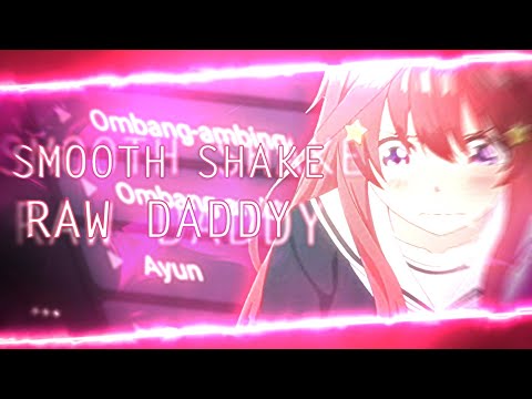 TUTORIAL SMOOTH SHAKE RAW DADDY | ALIGHT MOTION