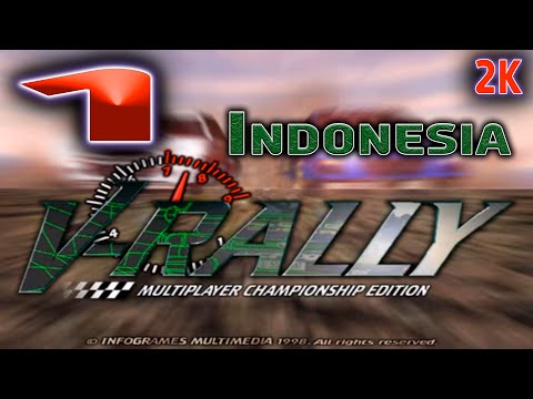 V-Rally: Multiplayer Championship Edition 🔵 Прохождение 🔵 № 1 Indonesia ( Индонезия ) 🔵 2k