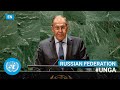 🇷🇺 Russian Federation - Minister of Foreign Affairs Addresses United Nations General Debate (EN)