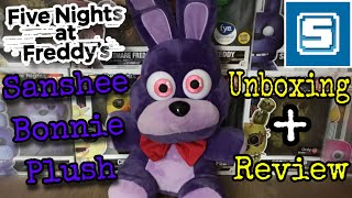 Official Five Nights At Freddys 2015 Sanshee Bonnie Plush Unboxing & Review
