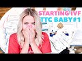 MY IVF JOURNEY | IVF WITH PCOS | TTC BABY #1