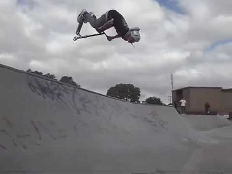 scooter flip spine attemps