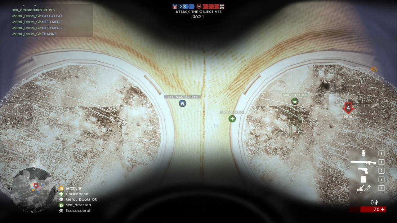 Battlefield 1 - Rush 3 attack - support - 1080p 60fps PC - No commentary