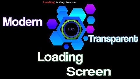 VB.NET Loading Screen (Modernized)