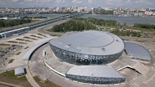 Самый большой за Уралом: ледовый дворец готовят к открытию в Новосибирске