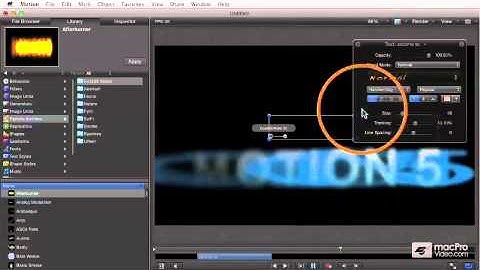 Motion 5 101: Overview and Workflow Guide - 2 The Motion Interface