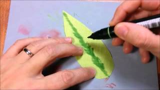 KeLibu Leaf Colouring tutorial
