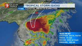 IN-DEPTH: Tropical Storm Isaias moves away from Florida