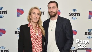 Aaron Taylor-Johnson, 33, says he married much-older wife Sam, 57, because he grew up ‘too quickly’