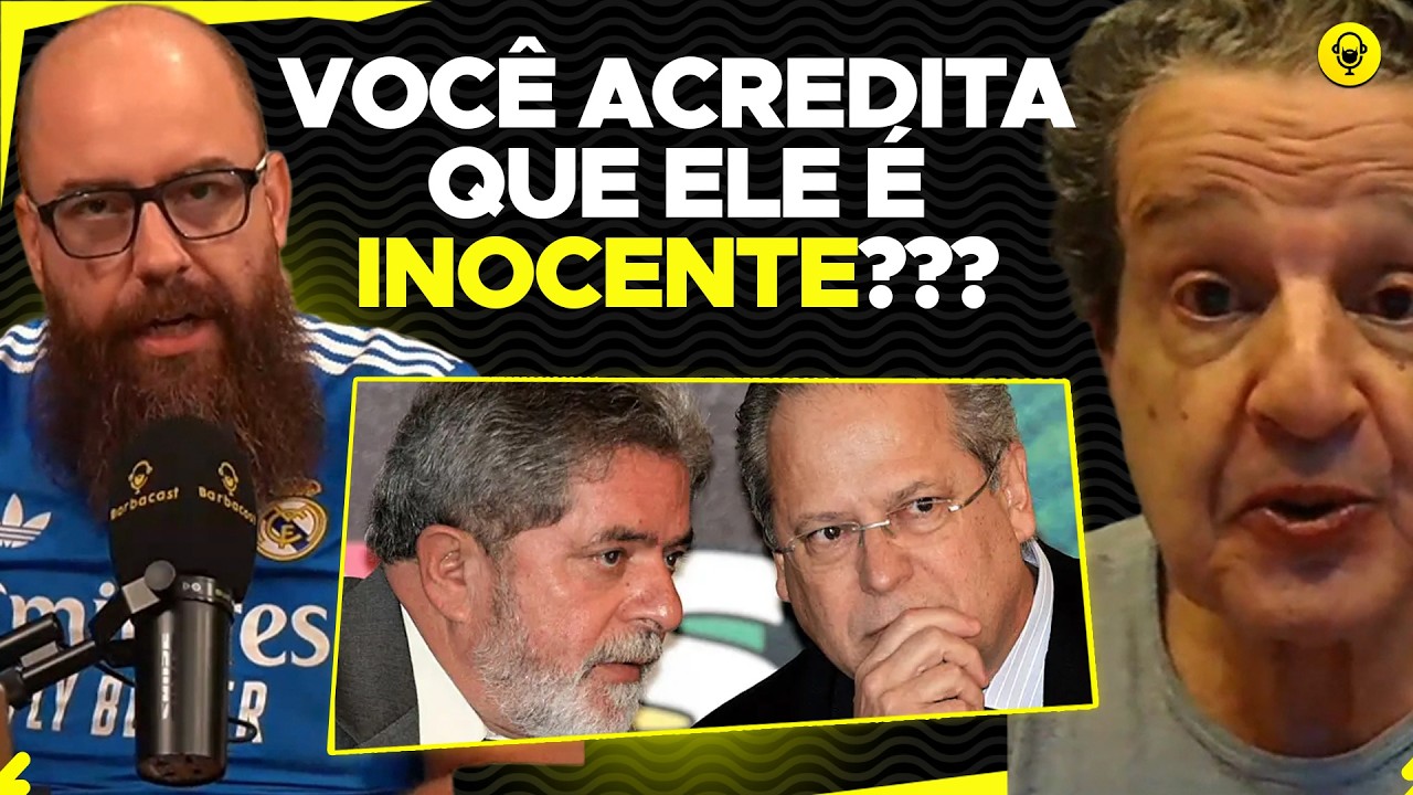 BARBA PERGUNTA PARA KFOURI SOBRE RELAÇÃO ENTRE LULA E JOSÉ DIRCEU