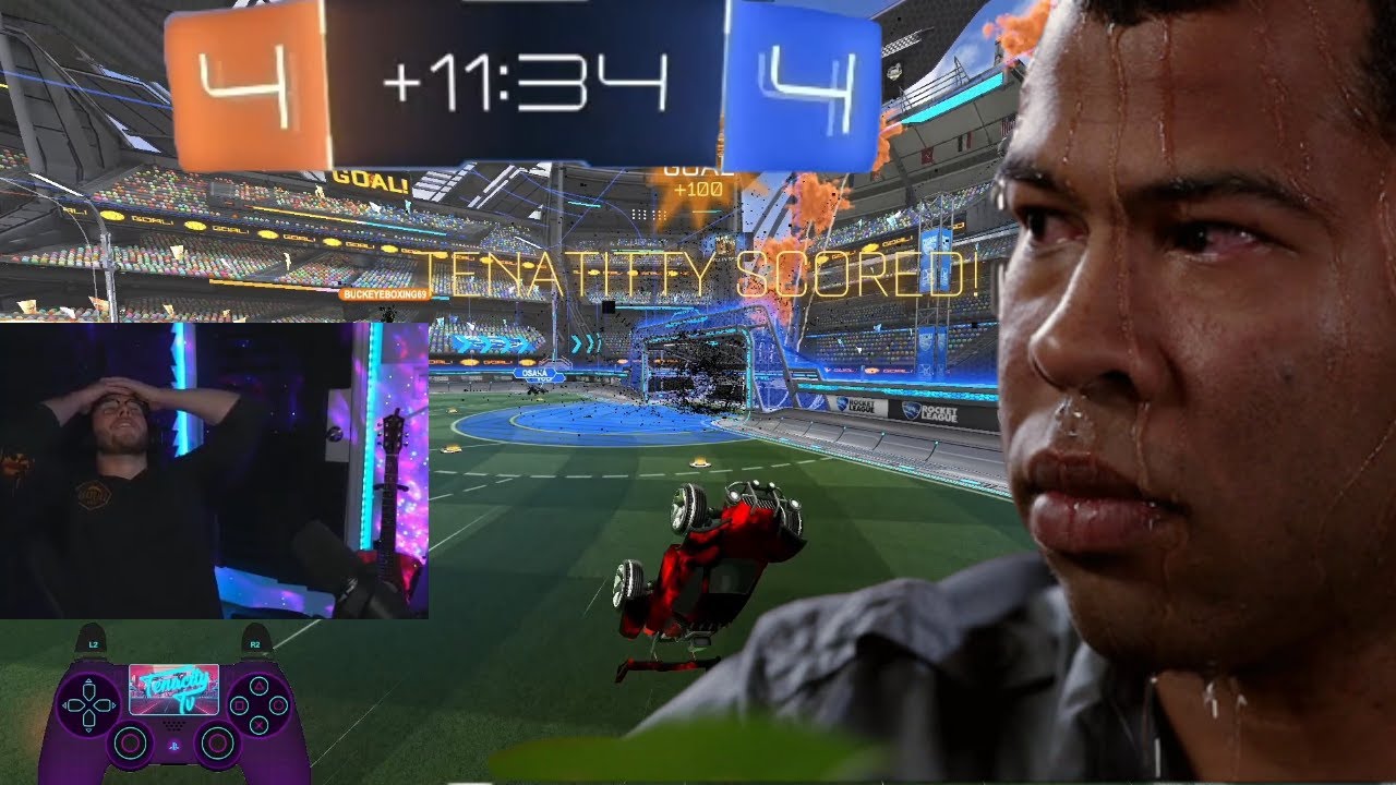 This was the most INTENSE game of Rocket League I'VE EVER PLAYED - YouTube