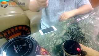 Test on Anti-Shock Screen Film Explosion proof Screen Protector for iPhone / Samsung from TVC-Mall