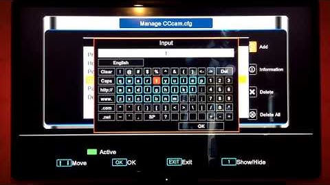 How to add N line in to OPENBOX V8S, F5S