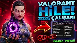 VALORANT GÜNCEL ÇALIŞAN HİLE 🚀 (KANITLI) AIMBOT + ESP!