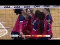 2025 CAA Volleyball Championship Semifinals - No. 2 Campbell 3, No. 6 Stony Brook 2